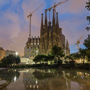 Sagrada Familia in Barcelona, Catalonia, Spain