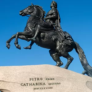 statue of Peter the Great, Saint Petersburg