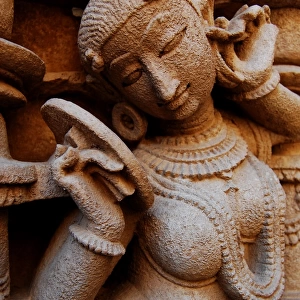 Stone Carvings at Rani ki vav, Patan