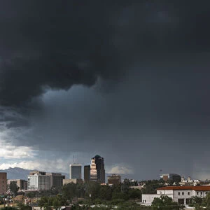 Storm over Tucson, south Arizona