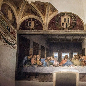 Heritage Sites Collection: Church and Dominican Convent of Santa Maria delle Grazie with ôThe Last Supperö by Leonardo da
