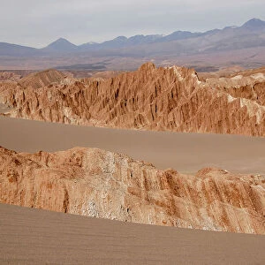 Valle de la Luna, moon valley, near San Pedro de Atacama, Atacama Desert, Chile, South America