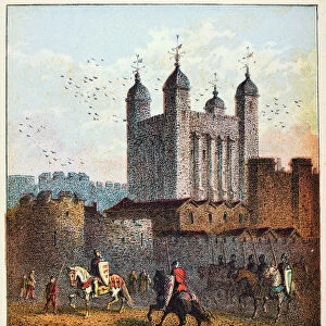 White Tower, Tower of London in medieval times