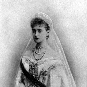 Alexandra-Feodorovna Imperatrice de Russie 1872 - Empress of Russia - Empress Alexandra