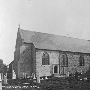 The Anglican Church of St Michael in Princetown, Devon 1919
