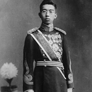 Emperor Hirohito of Japan. 1926
