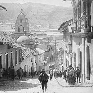 A general view of La Paz, Bolivia. 1 December 1928