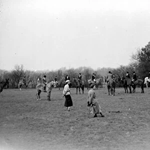 Hunting scene. 1934