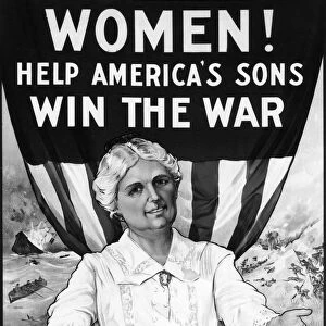 Liberty Bonds poster Women ! Help Americas sons win the war