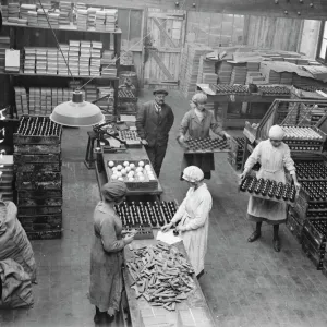 Manufacture of cork balls at Chingford General view of the house 28 November 1922