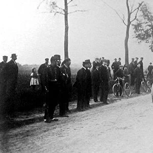 Petrol driven: Maurice Farman, in May 1902, won the Northern Tour Paris-Arras-Abbeville-Paris