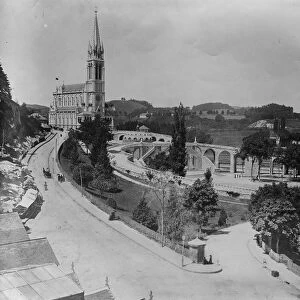 Where the Pope will spend his first holiday. Lourdes. 27 Februaty 1929