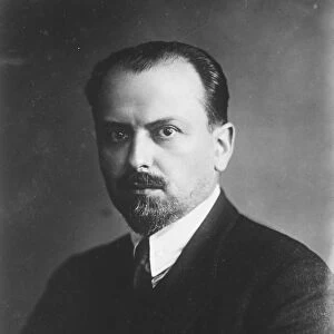 Professor Waclaw Makowski, Polands new Minister of Justice. 12 August 1926
