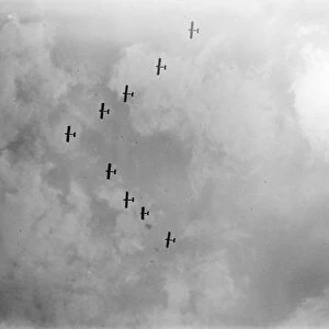 Rehearsing for RAF pageant at Hendon 3rd June 1925