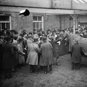 Sensational Grand National race. The winner, Tipperary Tim, one of only two finishers