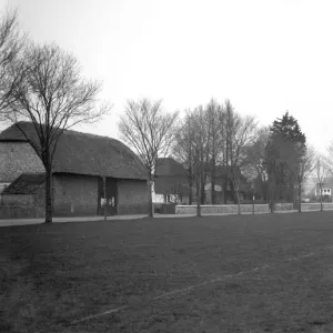 Southwick village green, Sussex. 12 March 1931