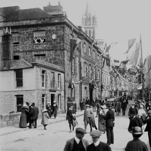 Lower Lemon Street, Truro, Cornwall. Probably 1911