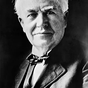 Famous inventors and scientists Collection: Thomas Edison
