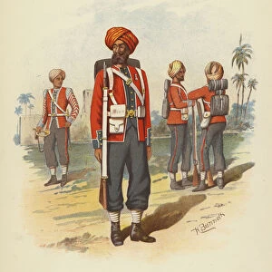 15th Sikhs (colour litho)