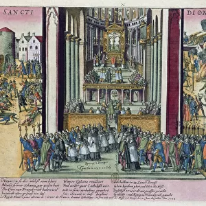 Abjuration of Henri IV and conversion to Catholicism at St