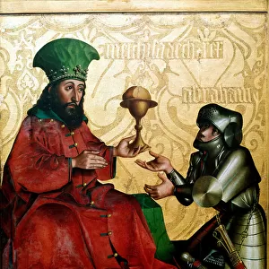 Abraham and Melchisedech The king of Salem Melchisedech