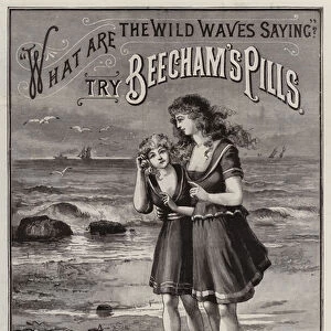 Advertisement, Beechams Pills (engraving)