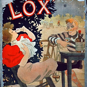 Advertisement for Lox, Toni-Aperitif Par Excellence, Paris (colour litho)