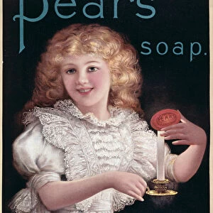 Advertisement for Pears soap (colour litho)