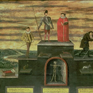 The Ages of Man, late 16th century (oil on panel)
