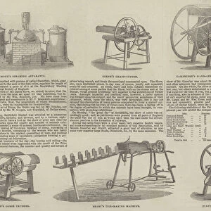Agricultural Machinery (engraving)