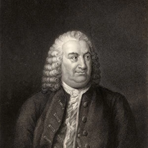 Albert de Haller, engraved by W. Holl, from The National Portrait Gallery, Volume III