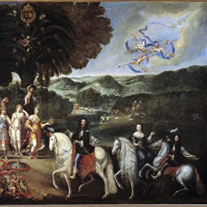 Allegory of the Pyrenees Peace Treaty November 7, 1659 Peace concluded between France