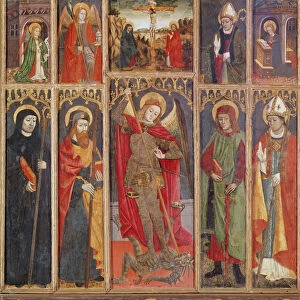Altarpiece of St. Michael (tempera on panel)