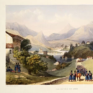 Alza, Renteria, and Lezo, from Sketches of scenery in the Basque provinces of Spain