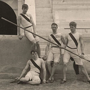 American Athletes at the Summer Olympics, Athens, Greece. 1896 (photo)