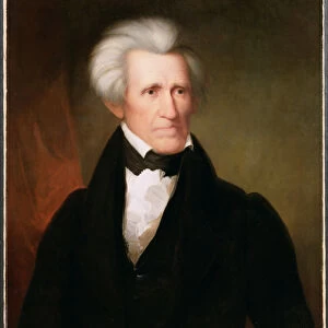 Andrew Jackson, 1835 (oil on canvas)
