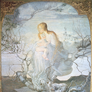 The Angel of Life, 1894 (oil on canvas)