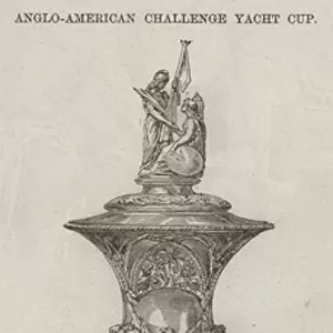 Anglo-American Challenge Yacht Cup (engraving)