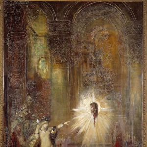 The appearance. Salome, after dancing in the hall of the feast of Herode