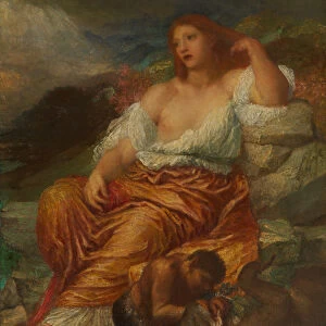Ariadne, 1894 (oil on canvas)
