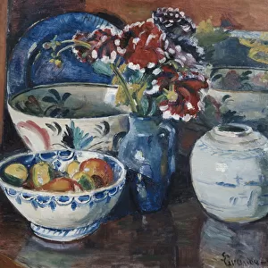 Arrangement with jars and flowers, 1928