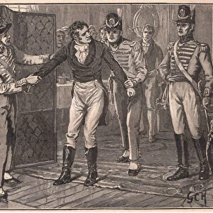 Arrest of Sir Francis Burdett AD 1810