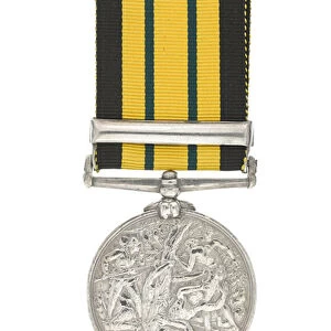 Ashantee War Medal 1873-74, Captain R W Sartorius, 6th Regiment of Bengal Cavalry (metal)