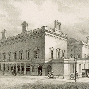 Assembly Rooms, Bath, c. 1883 (litho)