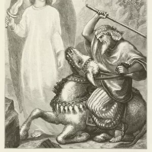 Balaam and the ass (engraving)