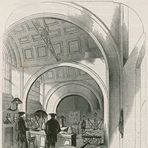 Bank of England, Bullion Office and Gold Weighing Room (engraving)