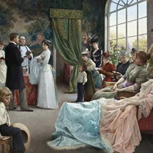 The Baptism, 1892 (oil on canvas)