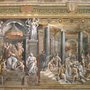 The Baptism of Constantine, 1517-1524 (fresco)