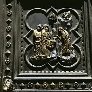The Baptistery. South Gate or Door of Saint John, Florence (1330-1336) (bronze)