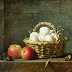 The Basket of Eggs, 1788 (oil on canvas)